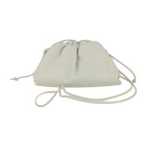 BOTTEGA VENETA Beige Leather Shoulder Bag